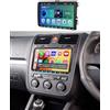Hikity Autoradio per VW Golf 5 Golf 6 Skoda Polo Passat Tiguan CarPlay AM FM RDS | Wireless Android Auto 9 Pollici Schermo IPS 1280x720 Bluetooth Radio FM AM RDS Telecamera Posteriore WiFi Comandi al Volante