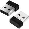 CanQuanSWZX 2 pezzi Mouse Jiggler non con porta USB, mouse discreto jiggler per un'attività continua del puntatore senza software, ideale come mouse home office per sessioni, lavori remoti e lunghi