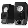 Edifier R19BT Casse PC 2.0, Bluetooth 5.3/Scheda Audio USB-A/Aux 3.5mm, Bassi Profondi Suono Stereo, Cabinet in Legno, Design Compatto, Uscita di Cuffie, Controllo Volume, per PC TV Smartphone Tablet