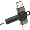 HOYULLI Adattatore Lightning a jack per iPhone 17, 16, 15, 14, 13 Pro Max, compatibile con Samsung S25, S24, USB C, AUX, per Apple cavo audio da 3,5 mm, connettore dongle, cuffie per iPad, jack per cuffie