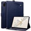 Generico DayQiQiPu Custodia per Honor Pad X8a / Pad X8b NDL-W09, NDL2-W09 (11,0 Pollici) Copertura Protettiva in Pelle PU Cover Folio Portafoglio Custodia Antiurto dissipatrice con Auto Wake/Sleep, Blu