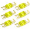 QWORK® 6 Fusibili Mini ANL 20A - Protezione Audio Auto e Nautica 12V 24V 32V