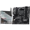 MSI Scheda madre B550M Gaming Plus WIFI6E, mATX-Supporta AMD Ryzen serie 5000, serie G 5000 serie G 4000 e processori serie 3000, AM4-DDR4 Memory Boost 4400+MHz/OC, PCIe 4.0 x16, M.2 Gen4, 1G LAN
