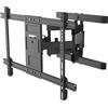Metronic 451072 - Supporto da parete orientabile e girevole per TV da 70 a 90 pollici Schermo LED/LCD, fino a 60 kg, max. VESA 600 x 400 mm