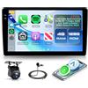 Rimoody 4G+128G 9 Autoradio Android per Mercedes Benz C-Klasse W203 CLK W209 Viano/Vito W639 G-Klasse W463, Carplay Android Auto Senza Fili FM/RDS/EQ Navi GPS WiFi Bluetooth Mirror Link Comandi al Volante