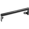 Generic Supporto Navigatore per KYMCO DTX360 S350 S250 2022-2025 Barra Parabrezza | Barra espansione in alluminio per smartphone e GPS, montaggio sul supporto del manubrio, design nero compatto.