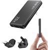 MINIX 70 W Caricatore USB C piatto, doppio tipo C, sottile, pieghevole | GaN - Caricatore rapido per iPhone 18, 17, 16, 15 Pro Max, MacBook Air, iPad Pro, Galaxy S25 S24, Pixel 10, Steam Deck