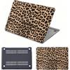 FFBOFFC Custodia per MacBook Air 15'' M2/M3/M4/M5, Leopardo marrone chiaro | 2023 2024 2025 2026, A3448/A3241/A3114/A2941, Custodia Rigida Anti-crepa Case Cover Protettivo per Apple Mac Air 15.3''