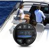 Ezonetronics Autoradio Nautica impermeabile con Bluetooth, display LCD da 3 pollici | Lettore MP3 Marine Stereo con FM/AM, USB, AUX, sistema stereo digitale per barche, SUV, golf cart, ATV, UTV, RV e saune