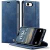 owlhold Cover per iPhone 17E/16E Custodia iPhone 17E/16E Premium Pelle PU Portafoglio Flip Libro [Antiurto] [Blocco RFID] [Cavalletto] [Carta Fessura] Custodia per iPhone 17E/16E - Blu
