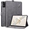 Generico DayQiQiPu Custodia per Lenovo Legion Tab Gen 5 / Legion Y700 Gen 5 (8,8 Pollici) Copertura Protettiva in Pelle PU Cover Folio Portafoglio Custodia Antiurto dissipatrice con Auto Wake/Sleep, Grigio