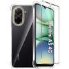 FDHYFGDY Cover Per Xiaomi Redmi A5 Con 1X Pellicola protettiva, custodia per cellulare in TPU antiurto trasparente, Custodia protettiva sottile in silicone morbido