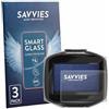 savvies Pellicola Vetro per Mares Quad CI | 3 Pezzi Chiara Protezione Schermo Made in Germany 9H Lamina di Vetro Anti Graffio Senza Bolle