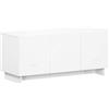 vidaXL Supporto TV 90 x 34.5 x 40 cm Bianco Legno ingegnerizzato