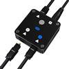 cooidea Switch Toslink automatico 2 in 1 out audio ottico | Ideale per PS5 e soundbar. Commutazione automatica di 0,3 s senza telecomando. Supporta Dolby & DTS. (nessun splitter)