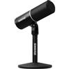 Shure Microfono MV6 Gen 2 USB-C per gaming e streaming per creator, nero | Microfono USB-C professionale entry-level per l'acquisizione audio, con supporto da tavolo incluso compatibile con MOTIV Mix