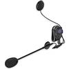 FONEX auricolare Bluetooth BH10 da casco | Nero