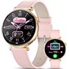 Marsyu 2026 AI-GPT Smartwatch Donna ECG&Pressione Sanguigna/Sonno&Ciclo Mestruale | 1.32 AMOLED Orologio Salutare con Funzione Telefono/SOS/BMI/Emozioni/Fatica,24h Lipidi/Acido Urico/Cardiofrequenzimetro/SPO2