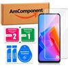 AmComponent - PELLICOLA vetro TEMPERATO per OPPO A94 5G CPH2211 PROTEZIONE schermo display LCD