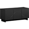 vidaXL Supporto TV 90 x 34.5 x 40 cm Nero Legno ingegnerizzato