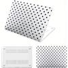 FFBOFFC Custodia per MacBook Pro 16 pollici 2019-2020 A2141, Pois classici | Cover Rigida in Plastica Protettiva per Laptop con Touch Bar e Touch ID
