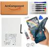 AmComponent - BATTERIA di ricambio per SAMSUNG GALAXY TAB A8 2021 10.5 SM-X200 X205 HQ-6300SD HQ-6300SA 7040MAH | Componente di ricambio con capacità elevata, lunga durata con il dispositivo