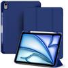 CACOE Cover con iPad Air 11 M4/3/2, Air 5/4 10,9, Portapenne,Blu