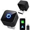 OTTOCAST MINI 3.0 Slim 2026 Adattatore Wireless CarPlay e Android Auto | Trasforma il sistema cablato in una soluzione 2-in-1 senza fili, Plug & Play, riconnessione rapida, MINI Cube nero