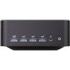 VZMORE iX9 Max Mini PC con Core Ultra 9 185H, 24 GB LPDDR5 + 1 TB SSD | VZMORE V-Boost Pro™ fino a 65W, con Grafica Arc, Wi-Fi 7, 2×LAN 2,5 GbE, 2×USB4, Fino a 4 Display, Lettore SD, Windows 11 Pro