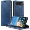 owlhold Cover per Google Pixel 9/9 Pro/10/10 pro Custodia Google Pixel 9/9 Pro/10/10 pro Premium Pelle PU Portafoglio Flip Libro [Antiurto] [Blocco RFID] [Cavalletto] [Carta Fessura] - Blu