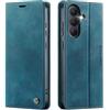owlhold Cover per Samsung Galaxy S26 FE Custodia Galaxy S26 FE Premium Pelle PU Portafoglio Flip Libro [Antiurto] [Blocco RFID] [Cavalletto] [Carta Fessura] Custodia per Samsung S26 FE - Blu Verde