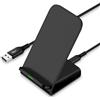ANDHOT Samsung S26 Ultra Wireless Charger Stand Wireless Android Phone Charger | Stazione di ricarica wireless da scrivania per Samsung Galaxy S26 S25 FE Edge S24 Ultra S23 S22 S21 S20 Z Flip 8 7 6 5 4 Z