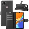 betterfon Custodia per Xiaomi Redmi 9C, custodia a portafoglio con [scomparti per carte di credito, qualità TPU] compatibile con Xiaomi Redmi 9C nero