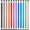 LINFANC 12 penne stilo per touchscreen per iPad, iPhone, Android | Alta precisione e sensibilità 2 in 1, compatibile con iPad/iPhone/Android/smartphone/tablet/switch e tutti i touch screen