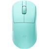 ATK Dragonfly A9 MINI+ Mouse Gaming Wireless - Verde lago | Ultraleggero 39 g, Sensore PAW3955 Master, 50.000 DPI, 8.000 Hz, Batteria 200 h, 2 modalità 2.4G/Cablato, per PC