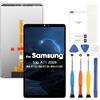 ARSSLY Schermo LCD SM-X133 per Samsung Tab A11 2025 SM-X133 SM-X135 SM-X135F | Schermo LCD per Samsung Galaxy Tab A11 2025 8,7 pollici, supporta impronte digitali, touch screen assemblaggio con