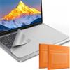 KEPEAK Protezione dalle impronte dello schermo e della tastiera | Panno per pulizia 15 compatibile con MacBook Pro 16