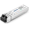 QINIYEK Transcettore QINIYEK 10 GBase-SR SFP+, Cerchio LC SFP+ Multimodo 10G, MMF de 850 NM, Hasta 300 m, Compatibile con Cisco SFP-10G -SR, Ubiquiti UF-MM-10G, Fortinet, Micro, Supermicro (paquete di 1)