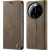 owlhold Cover Xiaomi 17 Ultra Custodia Xiaomi 17 Ultra Portafoglio Flip [Antiurtoo][Blocco RFID][Cavalletto][Carta Fessura] Cover Pelle per XIAOMI 17 ULTRA - Caffè