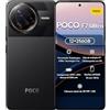 Xiaomi POCO F7 Ultra Telefono 12 GB+256 GB | Snapdragon 8 Elite di fascia alta | Chipset VisionBoost D7 | Carica HyperCharge 120 W Cablato + 50 W Wireless | Display Flow AMOLED 2K 120 Hz (12+256 Black