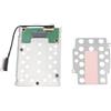 Tidevib Kit adattatore SSD NVMe M.2 da 2,5 pollici per ThinkPad T470 T480 - Disco rigido in metallo per vassoio staffa caddy con cavo dati incluso (X270)