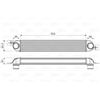 Valeo Radiatore intercooler 818661 VALEO per OPEL MERIVA A MPV / Space wagon