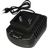 Cecotec Caricabatterie Rapido NEX21 2nd Generation. Design da Tavolo | Pienamente compatibile con la batteria NEX21V della gamma di utensili Cecotec da 21 V. Pratico indicatore luminoso di carica