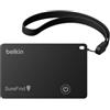 Belkin Scheda di tracciamento Belkin SureFind, Dov'è Apple, Find Hub Google - Nero | GPS portafoglio multi-ecosistema, Tag carte, Bluetooth 5.3, 1,8 mm, Resistenza acqua IP68, Avviso 81dB, Batteria 3 anni
