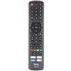 TM Electron TMURC350 Telecomando universale compatibile con televisori Hisense, con pulsanti di accesso diretto alle piattaforme digitali (VOD)