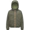 K-Way Giubbotto BAMBINO - GREEN - LIME JACQUARD K61314W C40 3A