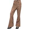 CNVAUIE Pantaloni da uomo con fondo a campana anni '70, abiti da discoteca | Pantaloni da discoteca per adulti anni '70, abbigliamento a tema discoteca anni '70, pantaloni traspiranti vintage