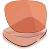 Mryok Lenti di ricambio UV400 compatibili con Ray-Ban Meta Wayfarer (Gen 2) RW4012 50mm - HD Orange