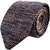 Rosiika Cravatta da uomo in maglia sottile elegante formale design base vintage modello misto casual 6,1 cm cravatta