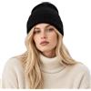 Offtopic Cappello Invernale Donna Lana e Cashmere e Interno 100% Seta per Capelli Sempre in Ordine | Berretto Cuffia Anticrespo | Elegante Idea Regalo Unica